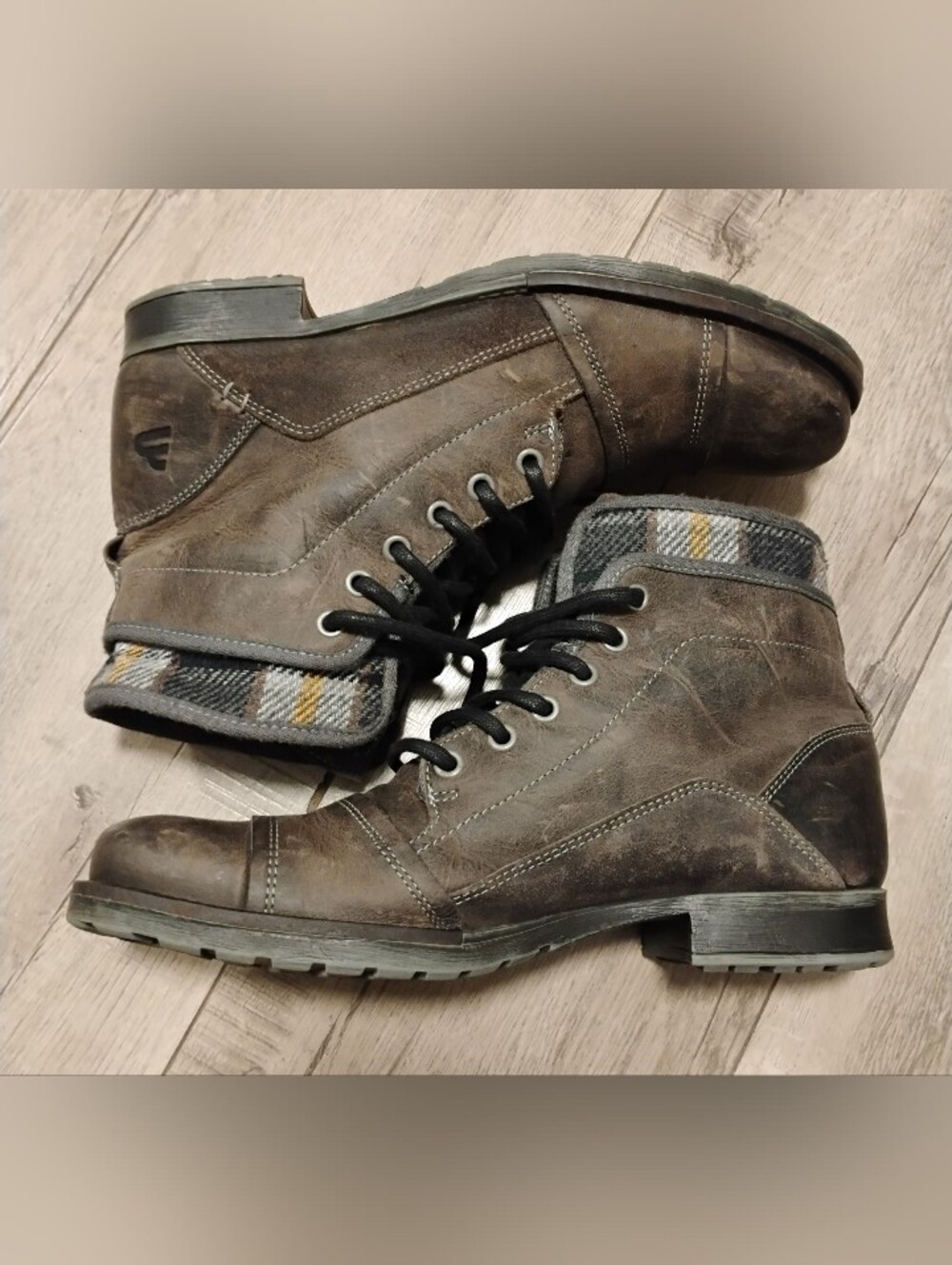 Bull Boxer Limited Edition Original 001/500 Salus Leather Boots Men's Size 8 US